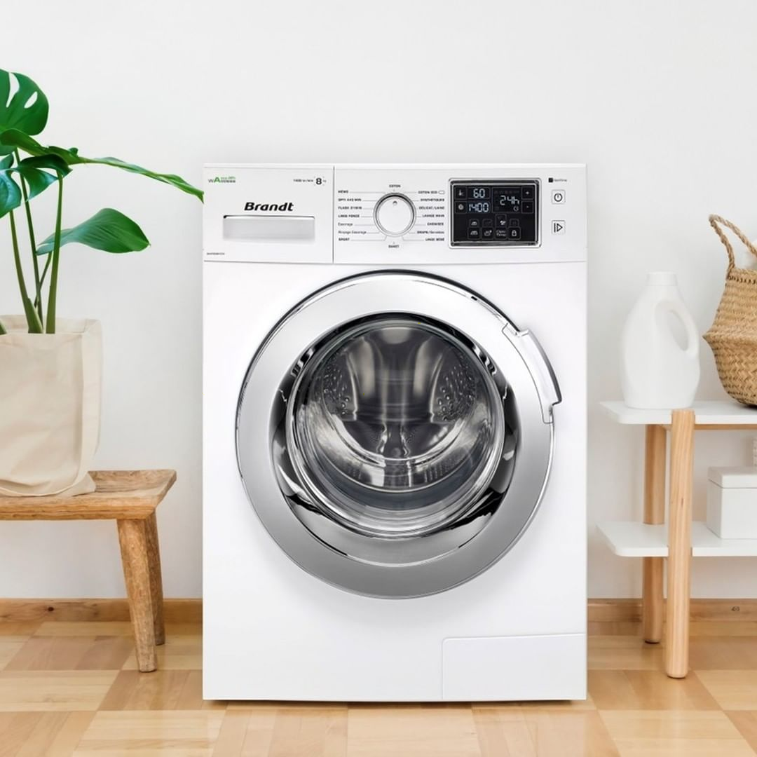 Hệ thống máy giặt mới của Brandt đều được xếp hạng A+++, tiết kiệm năng lượng hơn 30% so với hạng A